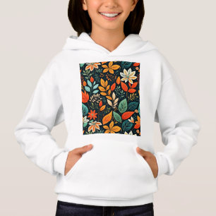 Padrão de Flores Exóticas Florais