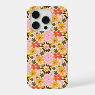Padrão de flores retro ditsy