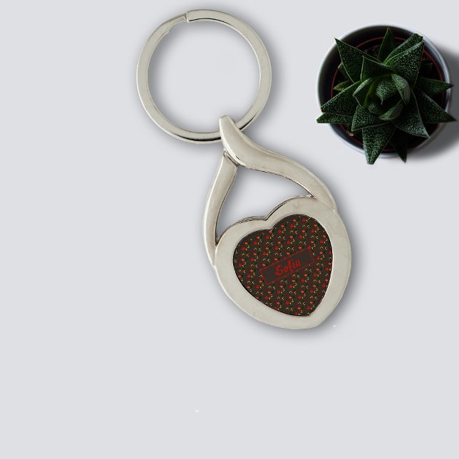 Padrão de flores silvestres nome Chaveiro (Criador carregado)