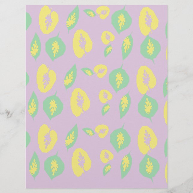 Padrão de folha 1 (Frente)