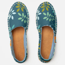 Padrão de Folha Azul Turquesa Zazzle Afridrilles