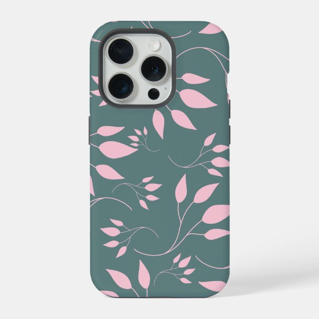 Padrão de folhas sem costura (Verso)