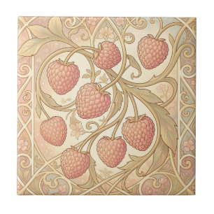 Padrão de Framboesa Art Nouveau