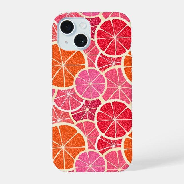 Padrão de Fruta de Citros Laranja e Toranja (Verso)