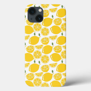 Padrão de fruta de limão amarelo