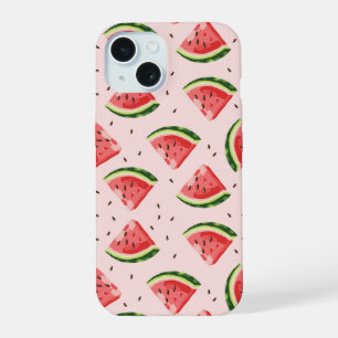 Padrão de Fruta de melancia de aquarela