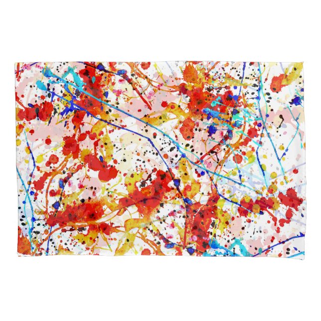 Padrão de Fundo Branco das Manchas de Aquarela (Frente)