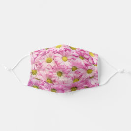 Padrão de Garota Primavera Floral Rosa