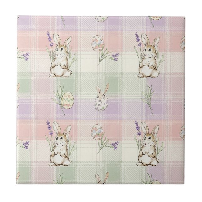 Padrão de Ginga de Ovo de Coelho Pastel de Primave (Frente)