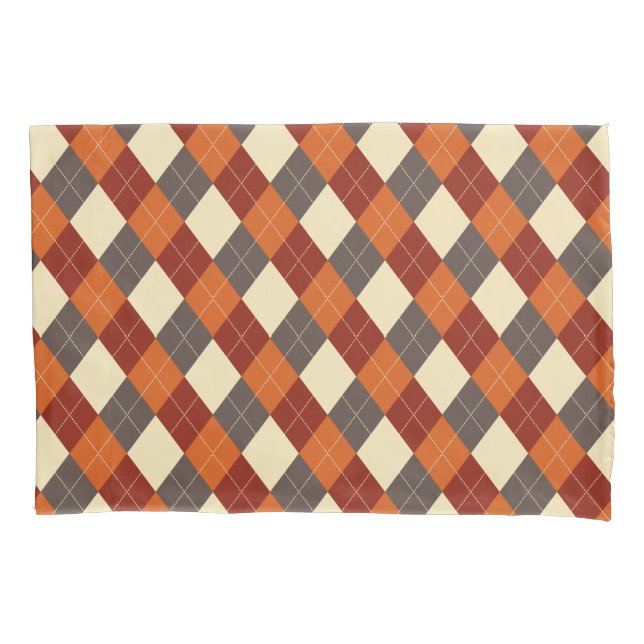 Padrão de Gingham de outono (Frente)