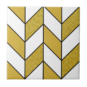 Padrão de Glitter Herringbone Chevron moderno Dour