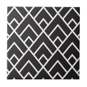 Padrão de Grade de Diamante Geométrico Elegante