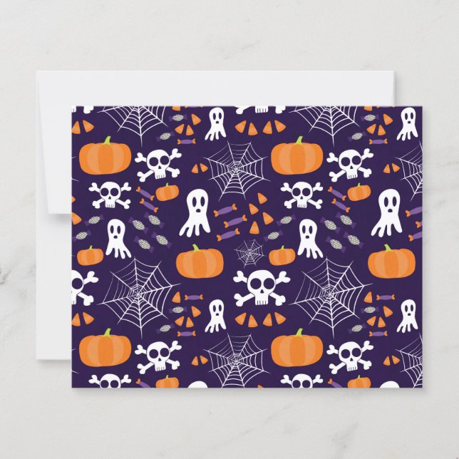 Padrão de Halloween divertido (Frente)