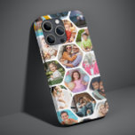 Padrão de Hexágono Moderno Simples de Colagem de F<br><div class="desc">Colagem de Fotografias Múltiplas Capas de telefone Simples de Hexágono Moderno apresenta uma colagem fotográfica das suas fotografias favoritas em forma de hexágono. Perfeito para o aniversário, Natal, Dia de as mães, Dia de os pais, Avós, irmão, irmã, melhor amigo e muito mais. DICA DA FOTO: centralize suas fotos antes...</div>