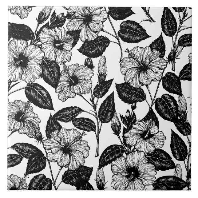 Padrão de hibiscus (Frente)