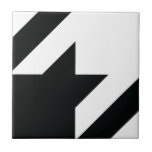 Padrão de Houndstooth Preto Branco<br><div class="desc">Padrão sem costura clássico de houndstooth em preto e branco</div>