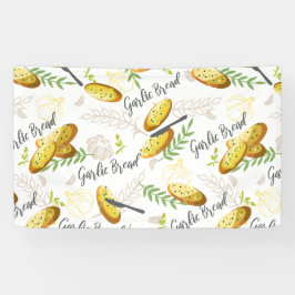 Padrão de Ilustração do Pão de Alho V1