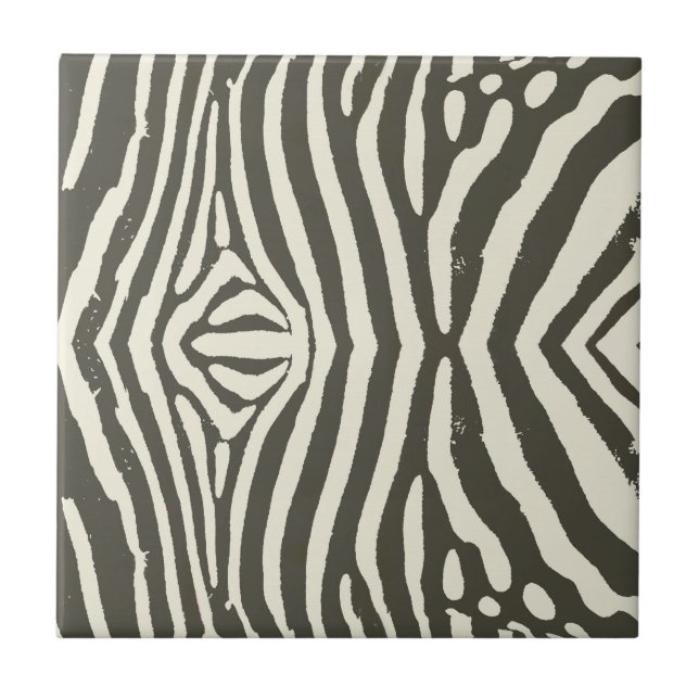 Padrão de Impressão de Animais Zebra Stripe (Frente)