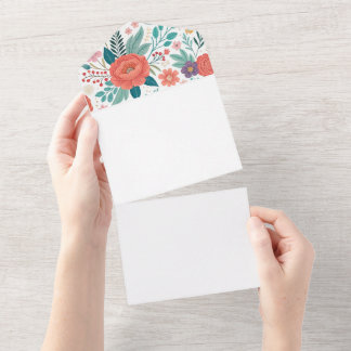 Padrão de Impressão de Multiverso Floral Vibrante