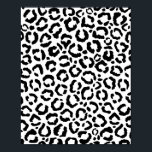 Padrão de Impressão do Animal Leopardo Branco Negr<br><div class="desc">Este padrão de impressão animal moderno e na moda é perfeito para a moda da moda e na moda. Apresenta uma impressão de gueparda branca e negra desenhada à mão. É elegante, chique, simples e moda. ***NOTA DE DESIGN IMPORTANTE: Para qualquer solicitação de design personalizada, como solicitações de correspondência de...</div>