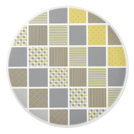 Padrão de inclinação amarelo e Cinza