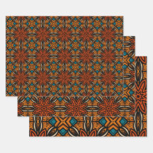 Padrão de inspiração étnica africana nº7