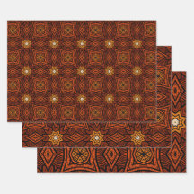 Padrão de inspiração étnica africana n.o 8