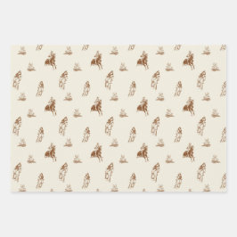 Padrão de Invasão de Cavalo Vintage