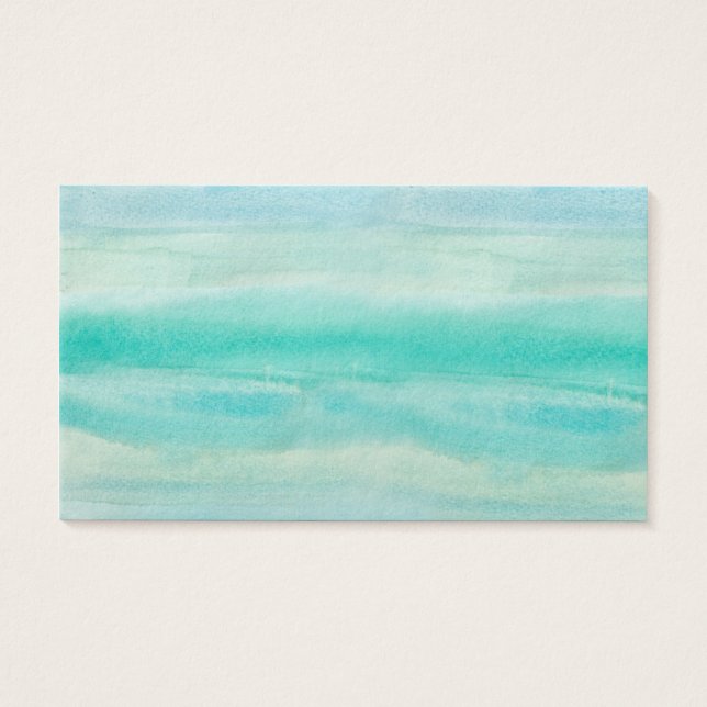 Padrão de lavagem de aquarela azul (Frente)