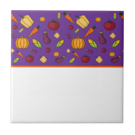 Padrão de legumes cúbicos