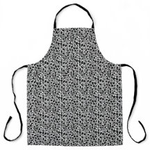 Padrão de leopardo guepardo preto e branco