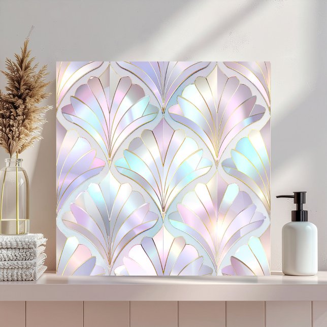 Padrão de Leque Art Déco Iridescente ID1175 (Criador carregado)