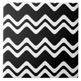 Padrão de Linha de Cor Dupla Zig Zag