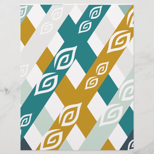 Padrão de linha de diagnóstico espesso: (Frente)