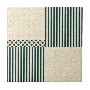 Padrão de Linhas Geométricas de abstrato