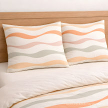 Padrão de Listra de Onda Boho Macia