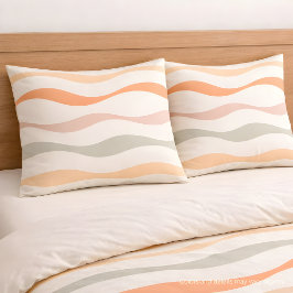 Padrão de Listra de Onda Boho Macia