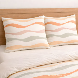 Padrão de Listra de Onda Boho Macia