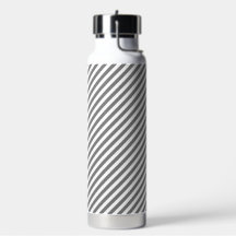 Padrão de listras diagonais cinza e branco