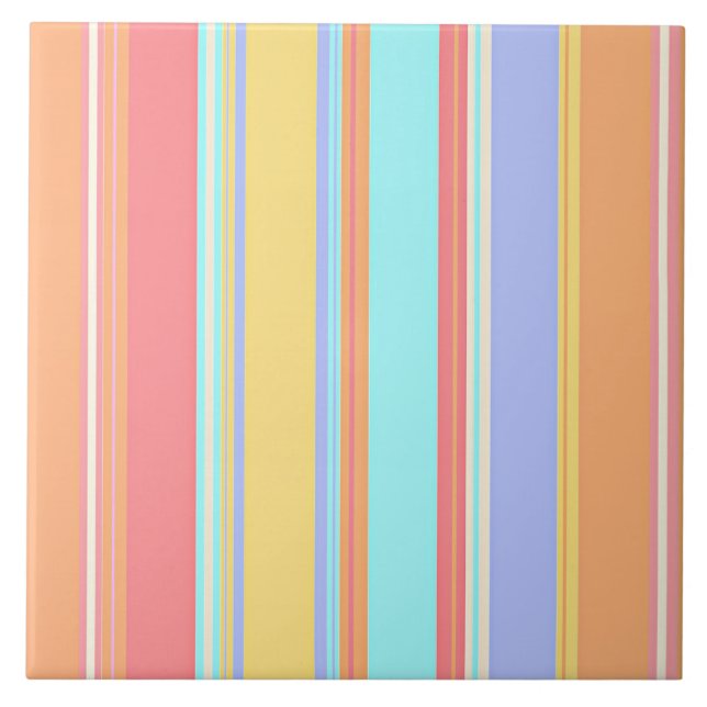 Padrão de Listras Pastel (Frente)