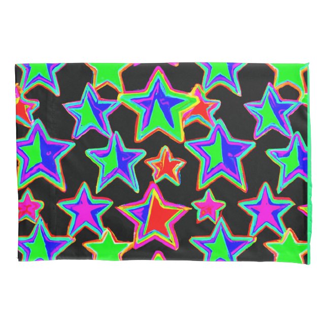 Padrão de luz de estrela Neon brilhante (Frente)