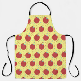 Padrão de Maçã Moderna Fruta Doce