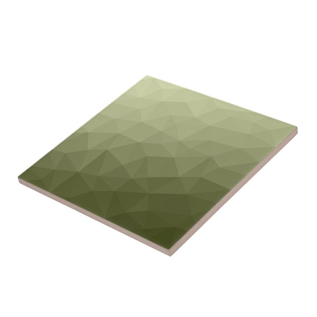 Padrão de malha geométrica gradiente verde claro d (Lateral)