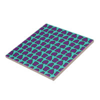 Padrão de Manchas de Girafa Roxo Azul Aqua