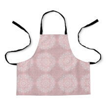 Padrão de mandala indiana espiritual rosa