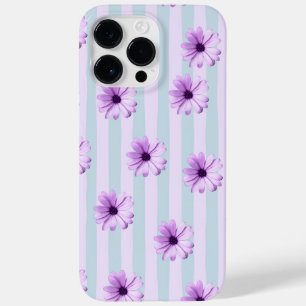 Padrão de Margarida Azul e Roxo