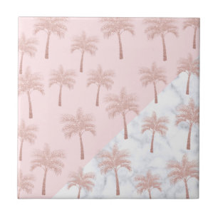 Padrão de mármore branco e brilho rosa