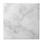 Padrão de mármore branco elegante<br><div class="desc">Adicione um toque de estilo exclusivo ao seu decoro residencial com este Azulejo cerâmico Classy Elegant White Marble Pattern.</div>