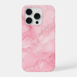 Padrão de Mármore com Aquarela Rosa