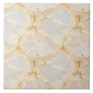 Padrão de Mármore com Veio Dourado de Ônix Branco